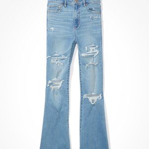 AE Next Level Ripped Super High-Waisted Jean